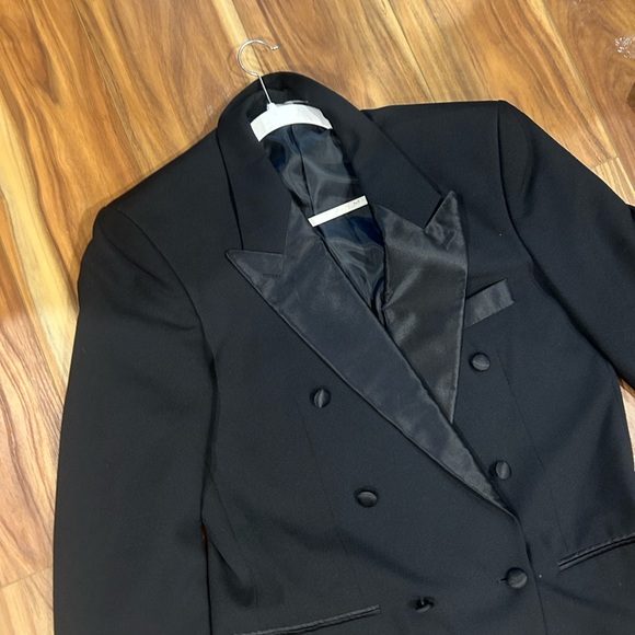Giorgio capelli Classic Black Double-Breasted Men's Blazer